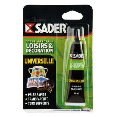Colle universelle SADER 30 ml prise rapide