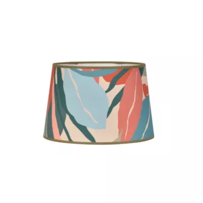 Abat-jour cylindre feuillage montera Ø30cm Corep