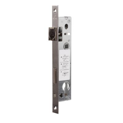 Serrure à encastrer avec cylindre métal Bricard axe 24 mm enTraxe 92 mm
