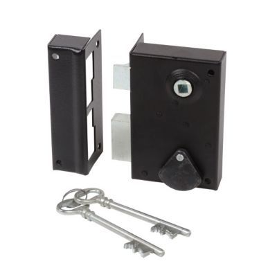 Serrure en applique vertical Bricard 4 gorges 70x110 mm gauche