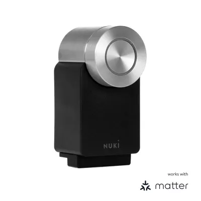 Serrure Nuki Smart Lock 4 ème génération Pro, noire