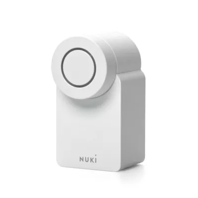 Serrure connectée Nuki Smart Lock Go blanche