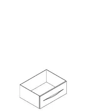CAISSON MEUB.VASQ. BENTO 25X60 1TR 1796011
