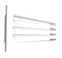 GRILLE AILETTE 600X150B AMT-AC 600 150B