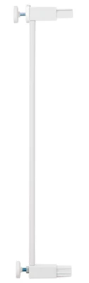 Extension barrière de sécurité en métal blanc 7 cm