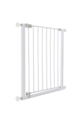 Barrière de sécurité en métal blanc Gate