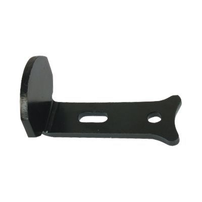 Butée de volets coudée mortaisée Afbat acier