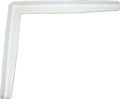 Equerre très lourde charge époxy blanc 25 x 30 cm