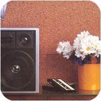 4 dalles de liège Liegedecor acoustique - 50 x 50 cm ép.10 mm
