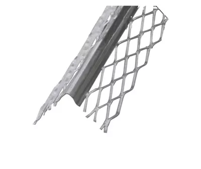 Cornière plâtrière acier galvanisé 32 x 32 mm, 2 m