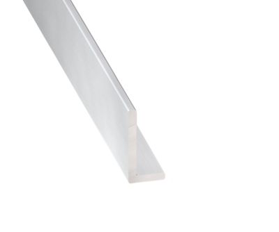 Cornière inégale aluminium 40 x 20mm, L. 2 m CQFD