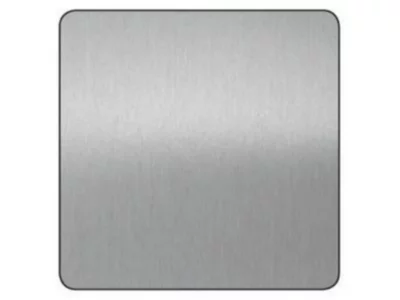 Tôle granitée aluminium brut 1000 x 500 mm