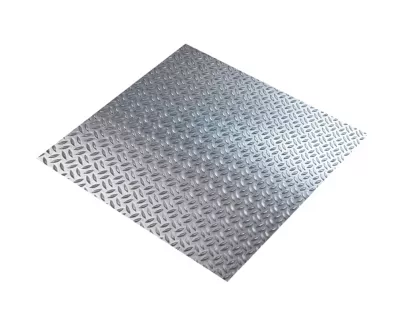 Tôle aluminium brut grain de riz Ep. 1,6 mm, 50 x 25 cm