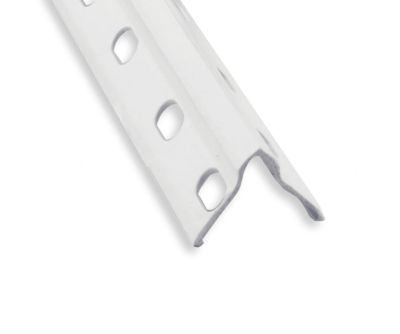 Cornière platrière PVC 23 x 23mm, L. 2 m CQFD