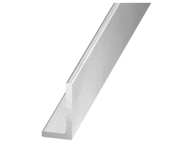 Cornière aluminium brut 15 x10 x 1 mm, 2,50 m