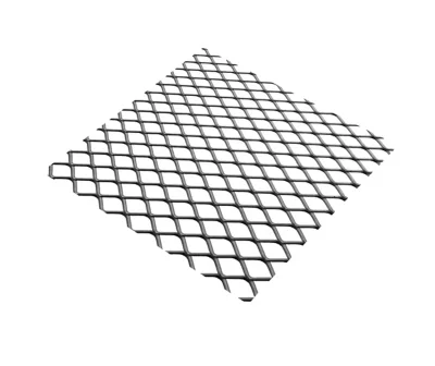Tôle métal déployé acier brut Maille 10 x 5,5 mm, 100 x 50 cm