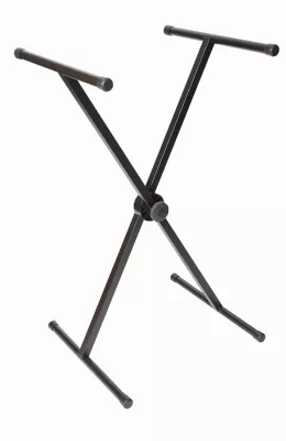 Tréteau pliant multifonction en acier époxy CQFD Campus noir H. 38 à 95 cm