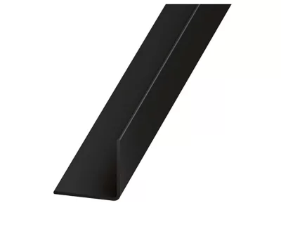 Image principale de Cornière PVC laqué noir 20 x 20 mm, 2 m