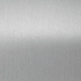 Tôle alu anodisé gris brossé 600 x 900 mm