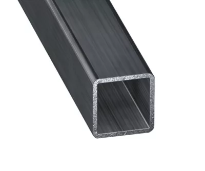Tube carré profilé à froid argent 1,2 cm CQFD