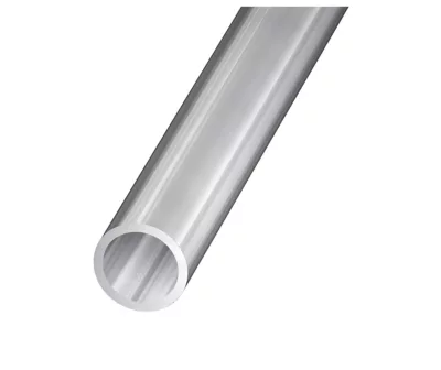 Tube rond aluminium brillant 8 mm, 1 m