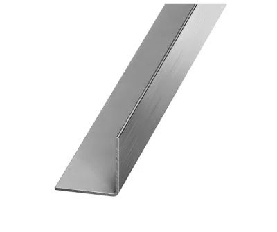 Cornière PVC coloris inox 30 x 30 mm, 2,5 m