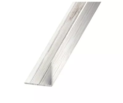 Cornière PVC blanchi 30 x 30 m, 2,5 m