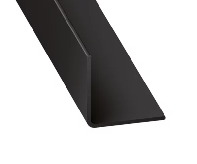 Cornière PVC anthracite 40 x 40mm, L. 2,6 m CQFD