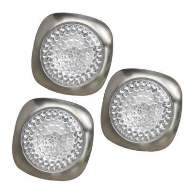 Lot de 3 Stick & Click LED, Ø 6,8 cm.