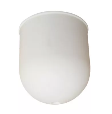 Pavillon de plafond cylindrique plastique blanc Ø7 x H.8cm Tibelec