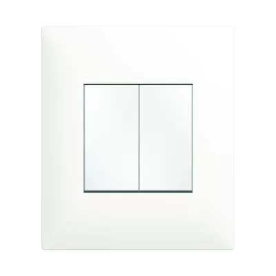 Va-et-vient double Blanc Espace