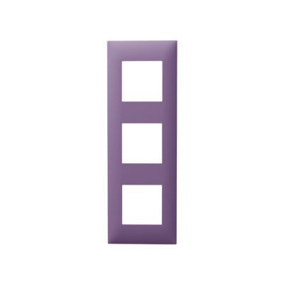 Plaque de finition triple Violet Arnould Espace