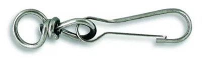 Porte-mousqueton simplex pivotant Chapuis inox 60 mm