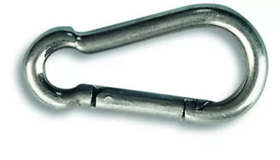 Porte-mousqueton type pompier ø 5 x l. 50 mm