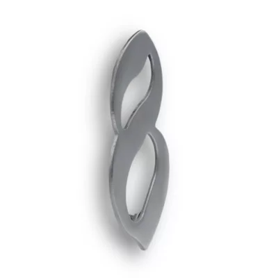 N° de maison - marquage 8 - en acier inoxydable - couleur gris - à visser - hauteur 10 cm - Chapuis CIXA8
