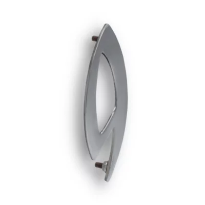 N° de maison - marquage 9 - en acier inoxydable - couleur gris - à visser - hauteur 10 cm - Chapuis CIXA9