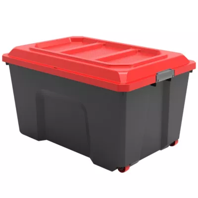 Malle de rangement en plastique recyclé 135 L