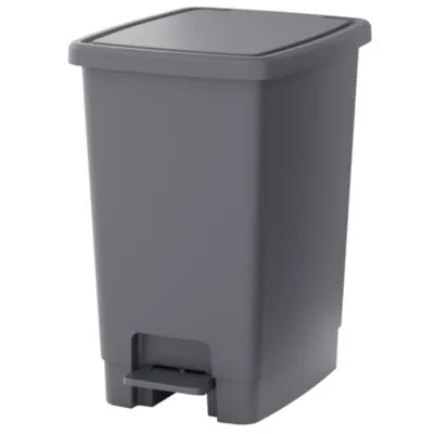 Poubelle de cuisine à pédale Bucket Sundis coloris anthracite 30 L