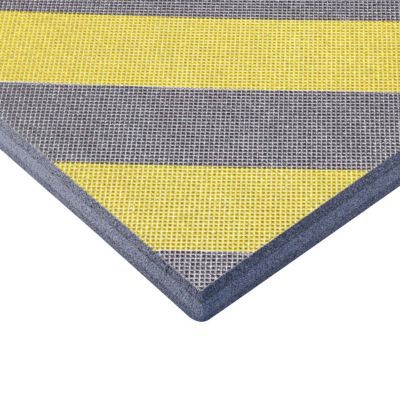 2 mousses de protection de portière universelle Mottez Jaune&Noir