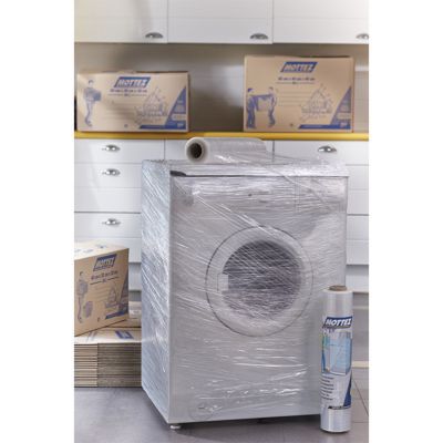 Film étirable transparent pour protection 300 x 45 cm Mottez