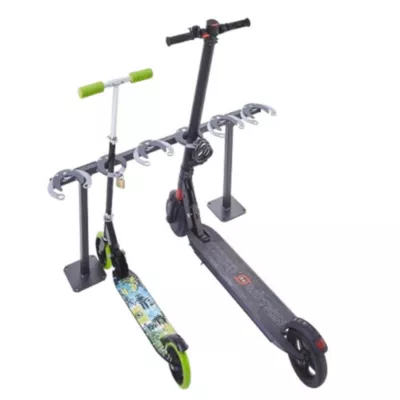 Range trottinettes sur pieds, 6 places