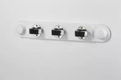 Bloc ventouse 3 manche de 16 à 32 mm Mottez blanc