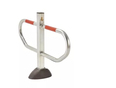 Barrière de parking pied central design Mottez