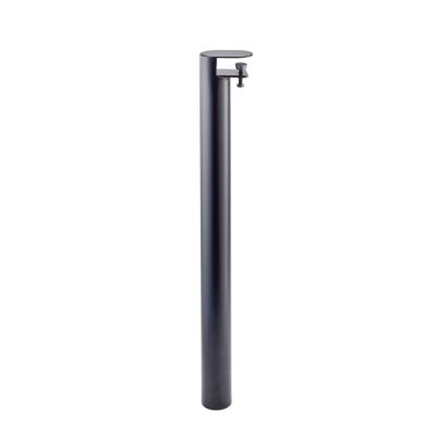 Pied de table étau Mottez en acier noir Ø 4 x H. 42 cm