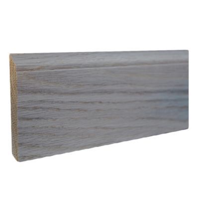 Plinthe en chêne bord moulure 9 x 95 mm L.2,4 m
