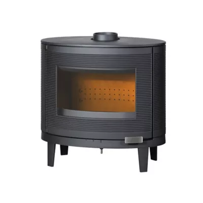 Image principale de Poêle à bois en fonte Invicta Kaori 9kW 100m²