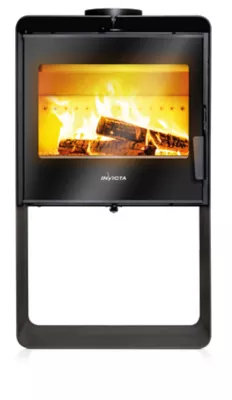 Image principale de Poêle à bois en acier Invicta Borée 7.5kW 70m²