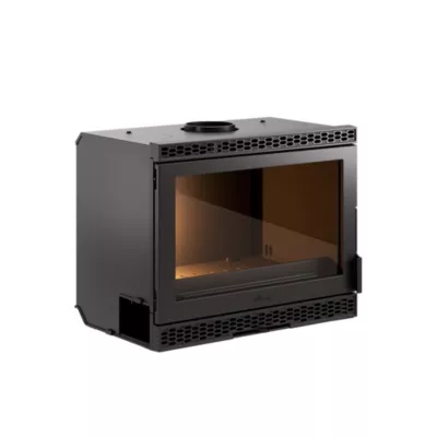 Insert à bois en fonte Invicta 700 Sirocco Turbo P967003 8kW anthracite