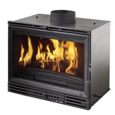 Insert à bois de cheminée Invicta 700 GV Turbo 10 kW