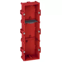 Boîte d'encastrement triple maçonnerie Legrand P. 40 mm